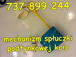 mechanizm spłuczki podtynkowej koło