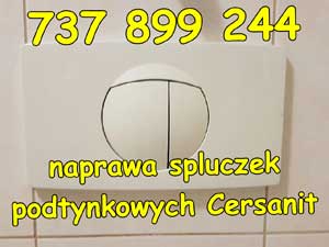 naprawa spluczek podtynkowych Cersanit